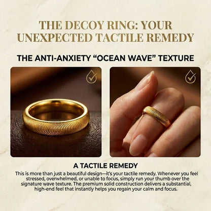 🔥 Final Flash Sale: 90% OFF-The "Everything-Proof" Travel Decoy Ring - Tarnish-Free Wave Band