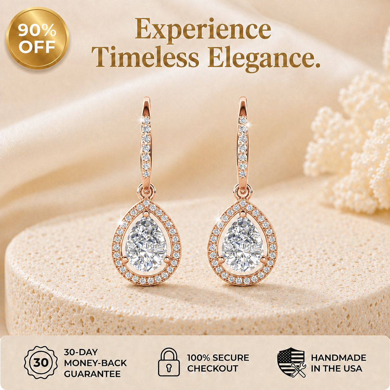 🔥 90% OFF TODAY: Experience Timeless Brilliance: The Flawless Lab-Grown Teardrop Set That Baffles Jewelers.💎
