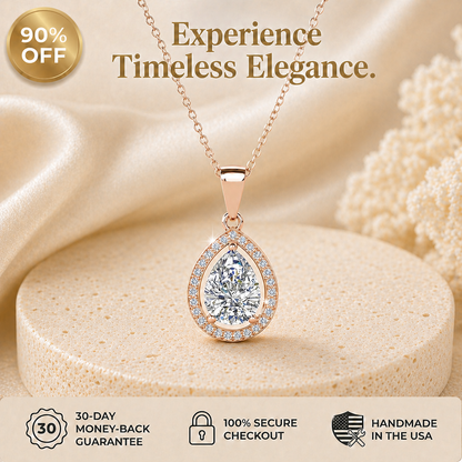 🔥 90% OFF TODAY: Experience Timeless Brilliance: The Flawless Lab-Grown Teardrop Set That Baffles Jewelers.💎